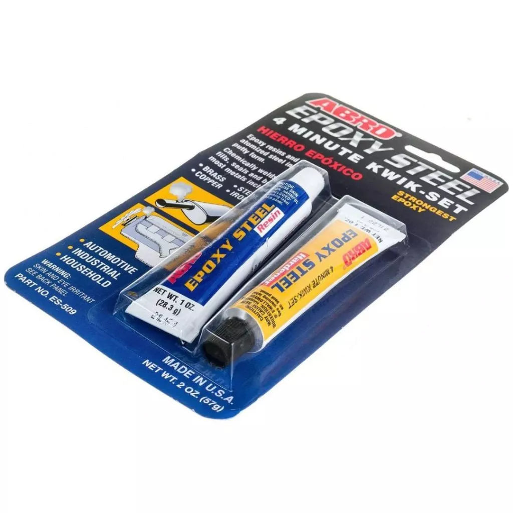 Cola Epoxy Metáis Colagem Rápida 4 Minutos - ABRO