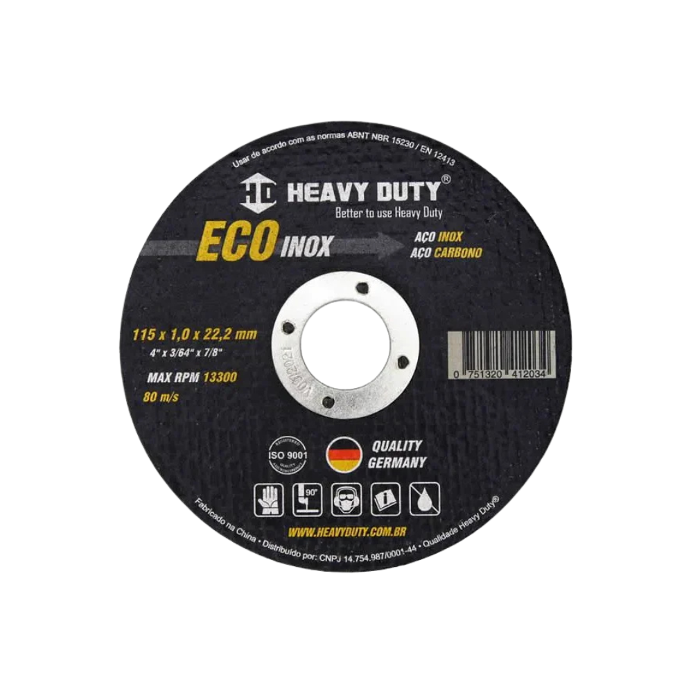 Disco De Corte Ecoinox - Heavy Duty