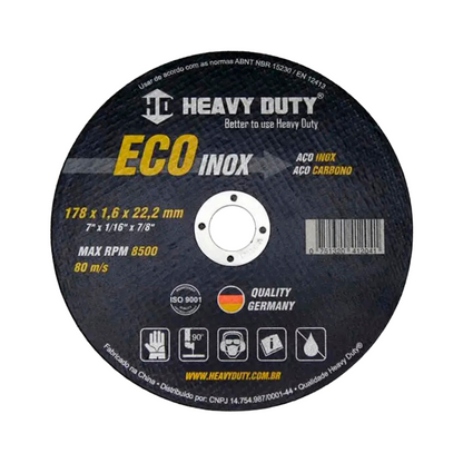 Disco De Corte Ecoinox - Heavy Duty
