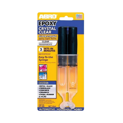 Epoxi Clear Transparente Abro 25ml - EP-300