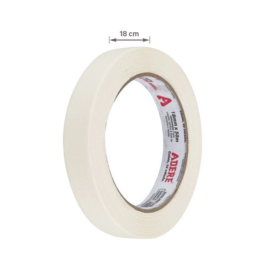 Fita Crepe Uso Geral 18mm X 50m - Adere