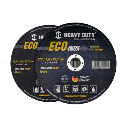 Disco De Corte Ecoinox - Heavy Duty