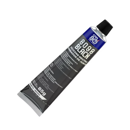 Silicone Neutro Alta Temperatura Black 85g - Car 80